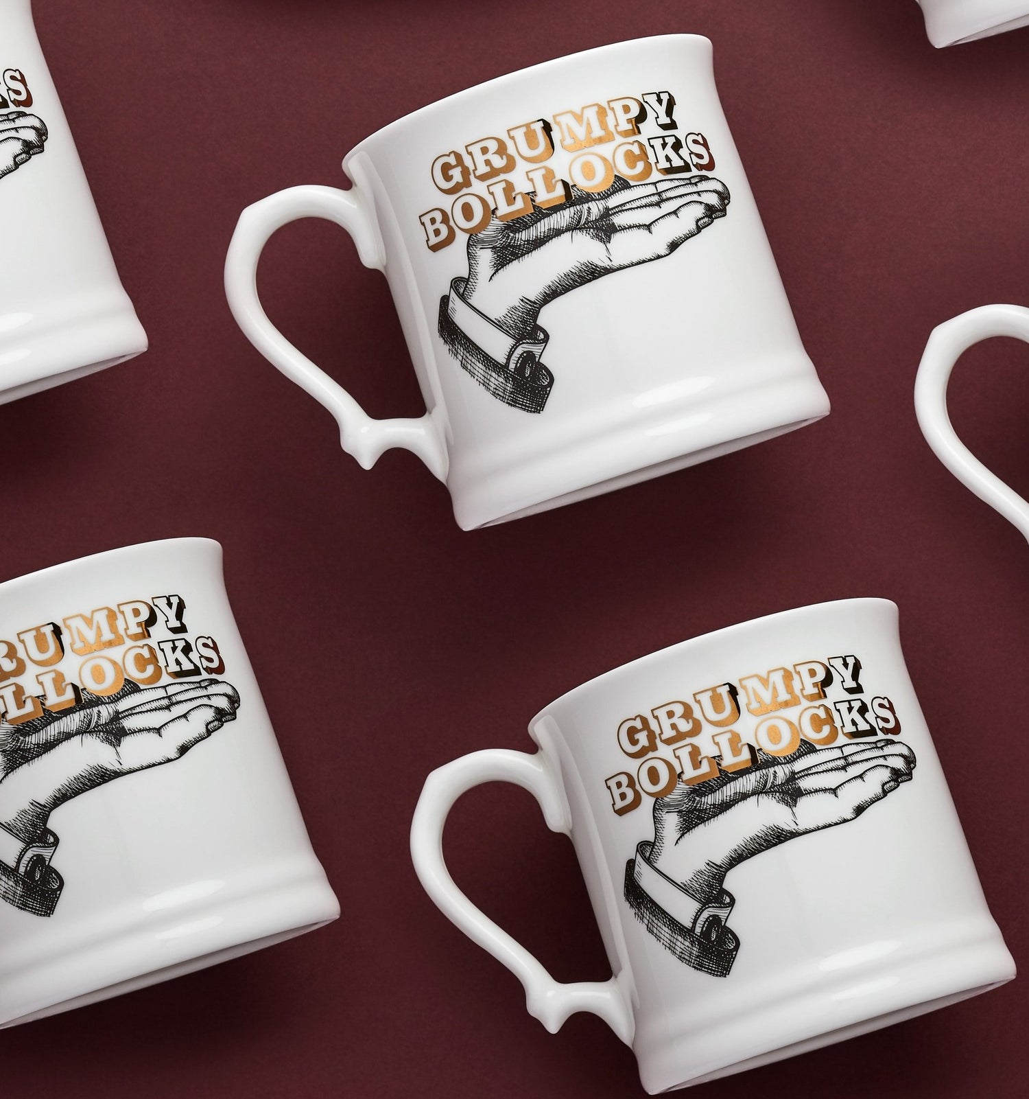 Fine Bone China Mugs - Cheeky Mare